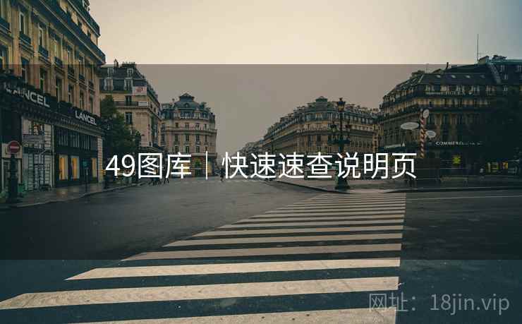 49图库｜快速速查说明页